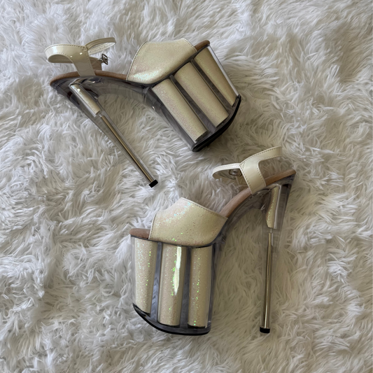 Opal (white/pink) - 8"